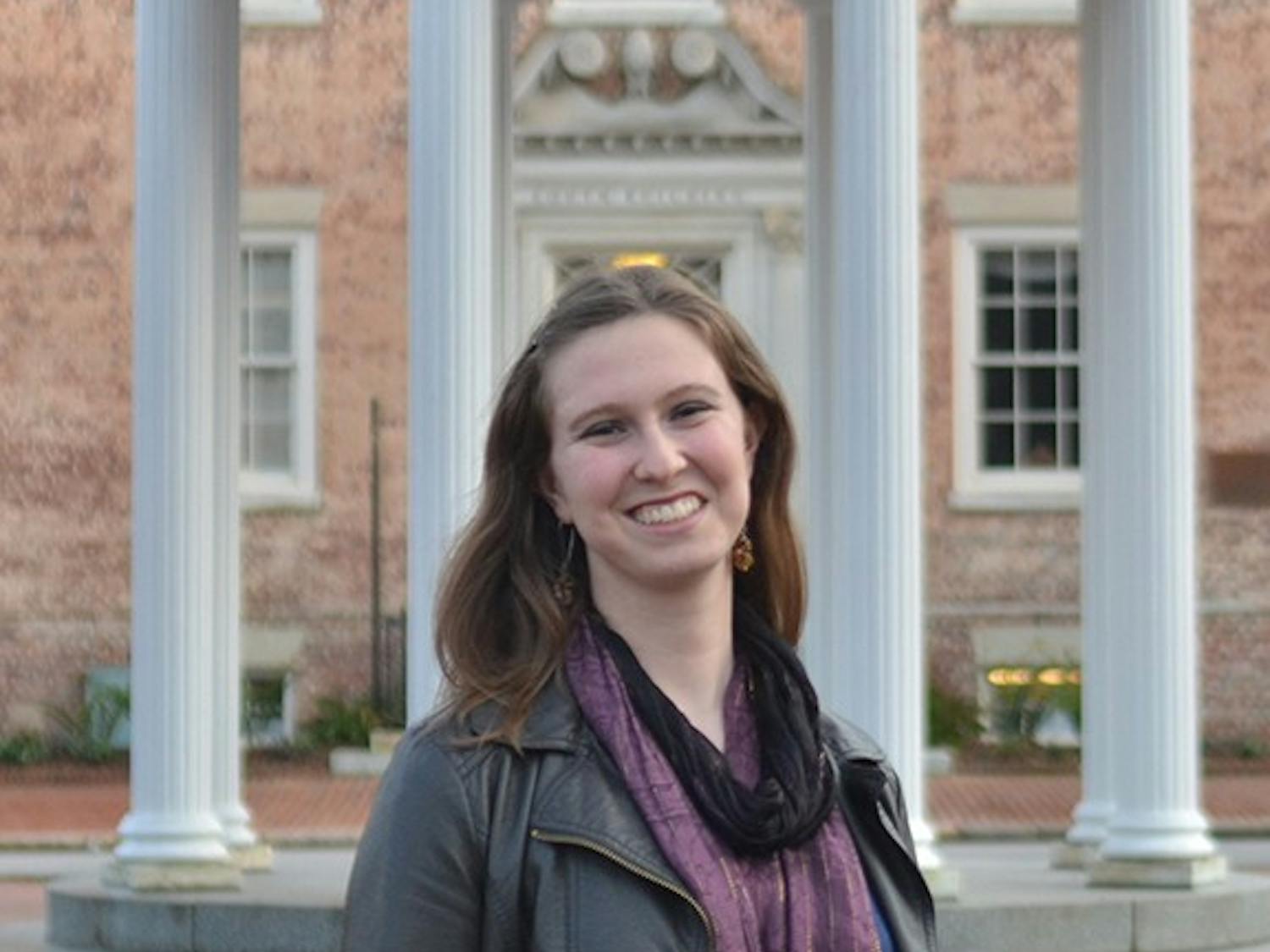 2-5 - Anna Barson - UNC Music major Anna Barson created a petition on change.org to include a college student on the White House Task Force to Protect Students from Sexual Assault. The deadline for the petition to reach 100,000 signatures is March 1st.