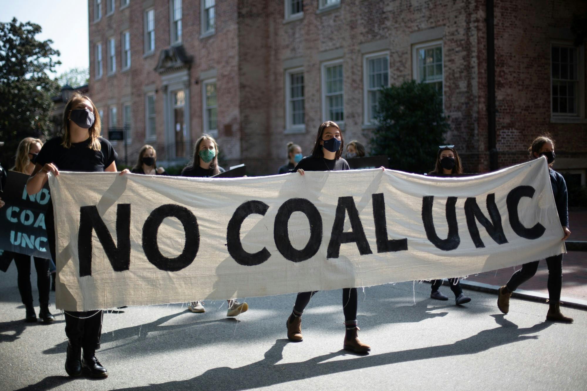 Environmental Activists Demand UNC End Coal Usage Virtually And In ...