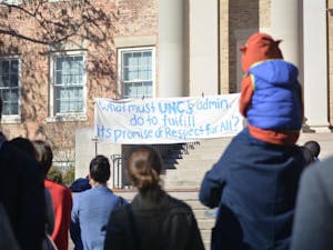 A town hall event on the steps of South Building on Wednesday afternoon discussed what administration can do to promote equality at UNC
