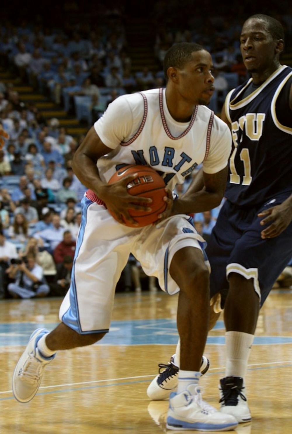 Sophomore Larry Drew II dished out six assists in UNC’s 88-72 win against FIU. DTH/Phong Dinh