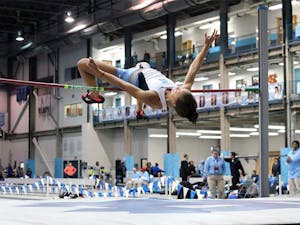 Tory Kemp, a junior majoring in EXSS, represented Carolina in the Women's High Jump at the Kent Taylor Invitational on Saturday.