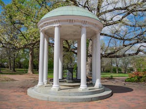 The Old Well stands tall on Wednesday, March 29, 2023.
