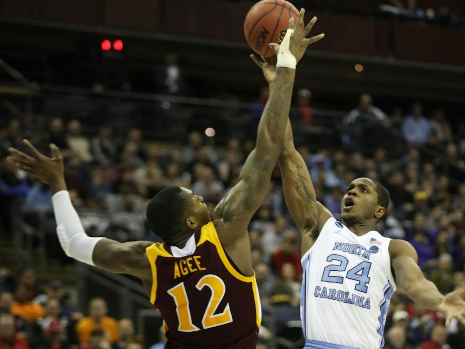 UNC defeated Iona 88-73 in the first round of the NCAA Tournament at Nationwide Arena in Columbus, OH on Friday, March 22, 2019.&nbsp;