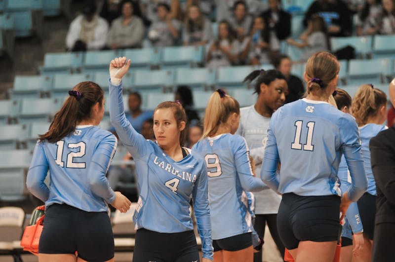 UNC volleyball looks to stay close amid uncertain future - The Daily