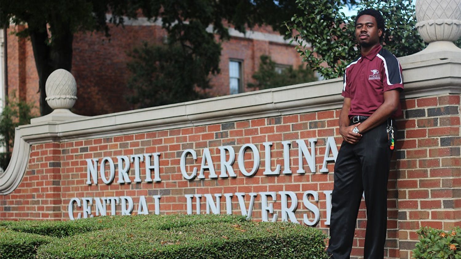 	Stefan Weathers is the student body president at North Carolina Central University.