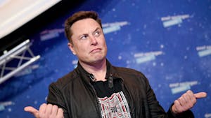 Elon Musk, courtesy of Pool/Getty Images/TNS. 