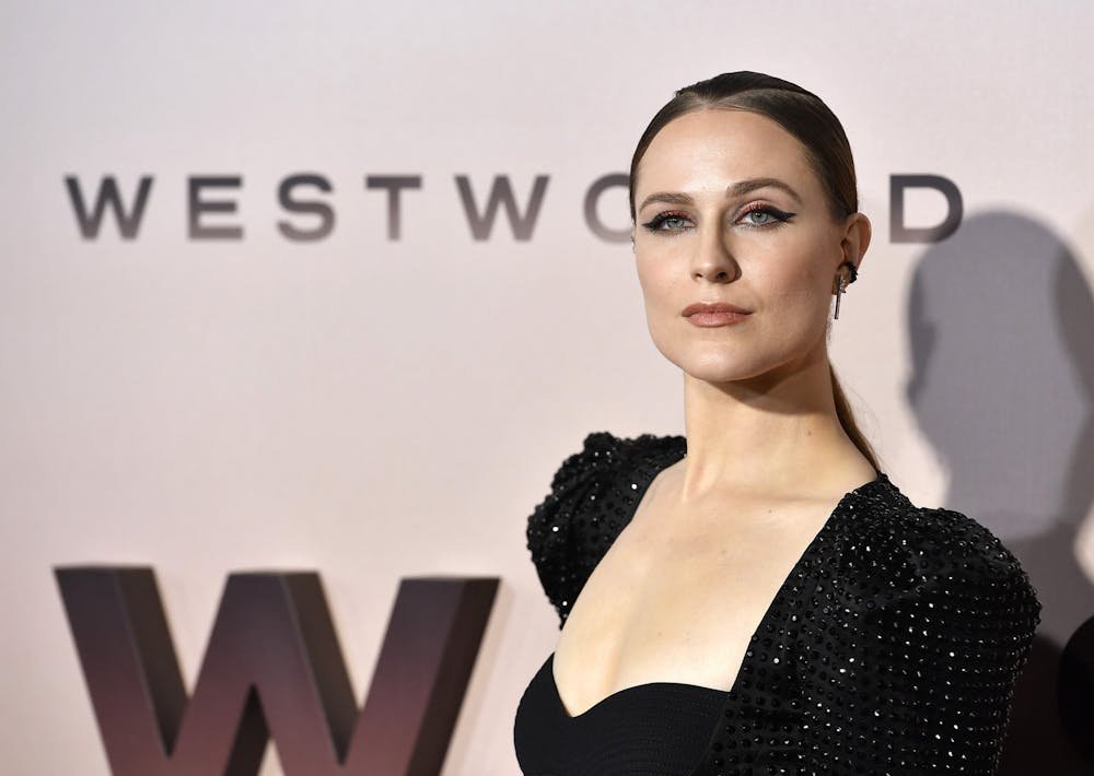 Evan Rachel Wood attends the Premiere Of HBO's "Westworld" Season 3  TCL Chinese Theatre on March 05, 2020, in Hollywood, California. (Frazer Harrison/Getty Images/TNS)