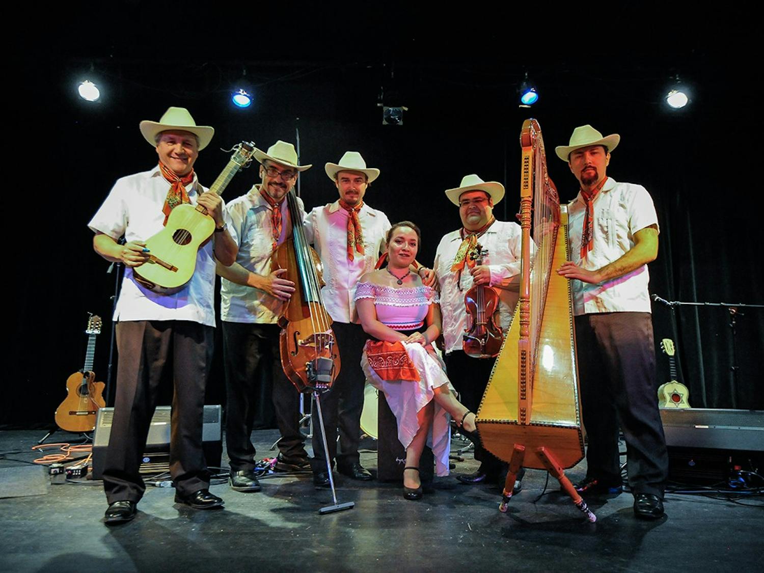 Sones de México Ensemble, pictured, will be hosting the Sones de México Ensemble Concert &amp; Workshop at the Stone Center on Friday, Sept. 9, 2022.
Photo Courtesy of Juan Dies and Photo by Henry Fajardo.
