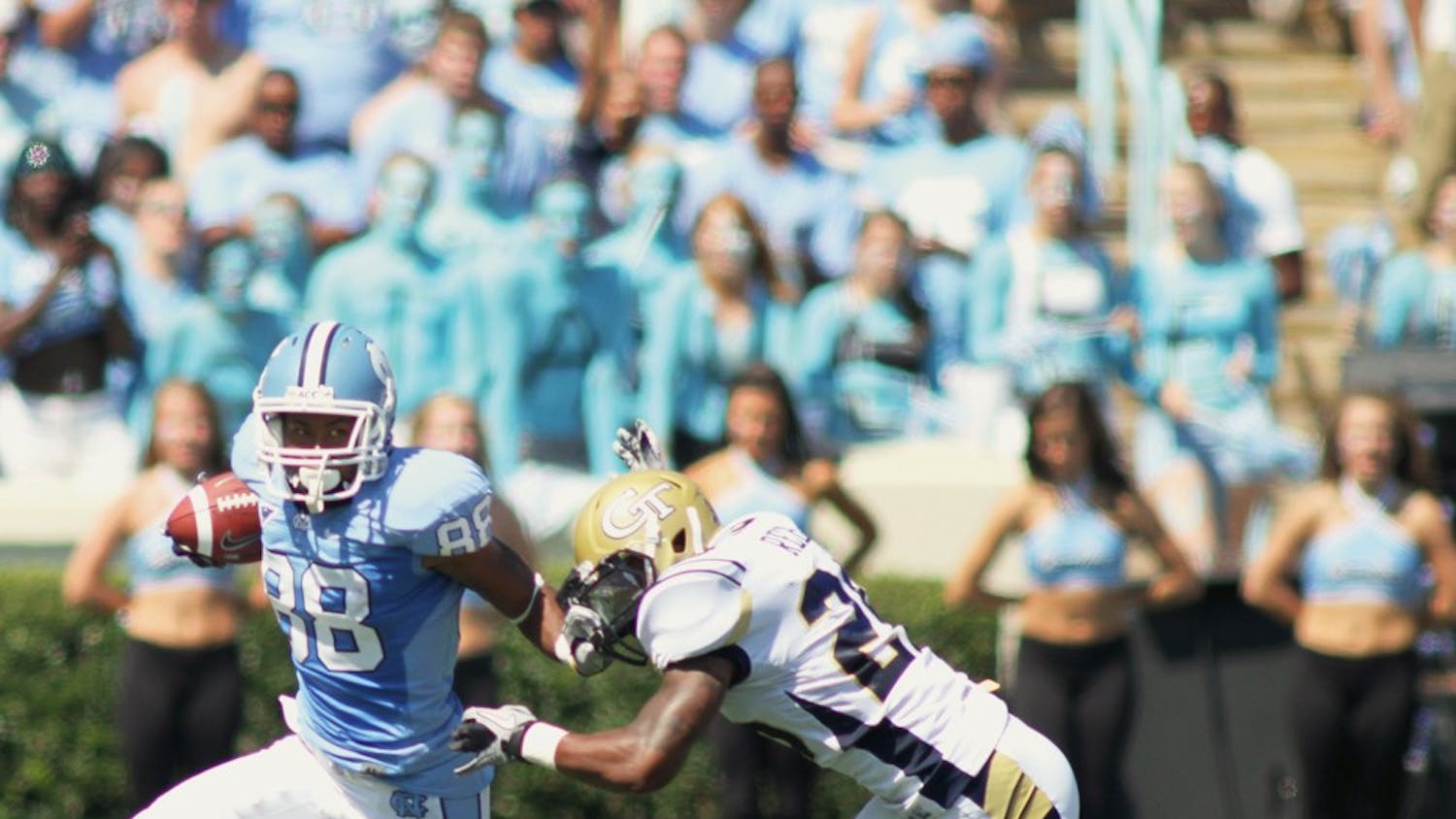 Erik Highsmith and the UNC wide receivers will have to face Rutgers’ safety Joe Lefeged on Saturday.
Lefeged is a playmaker across the field and received the defensive back of the week award last week.