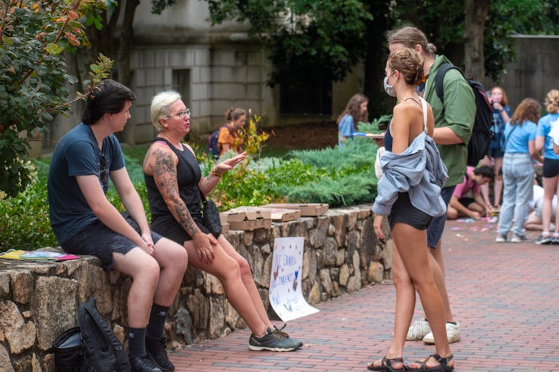 Parents, campus community support UNC students following lockdown