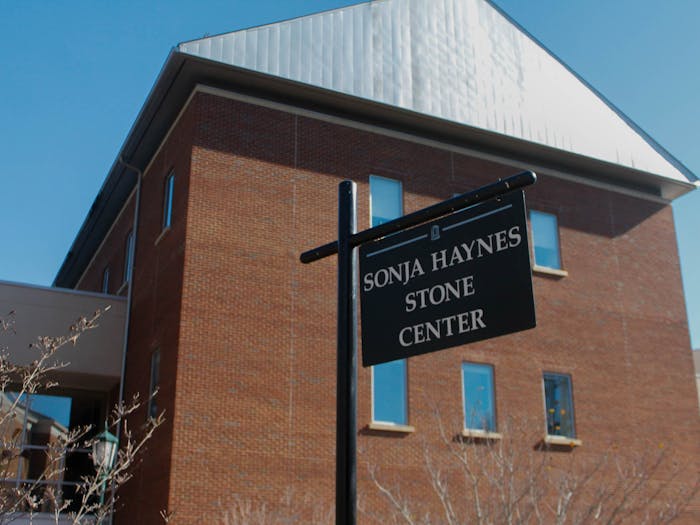 The Sonja Haynes Stone Center pictured on UNC's campus on Sunday, Feb. 9, 2020. The Stone Center will serve as a voting location for the democratic primary on Tuesday, March 3, 2020.