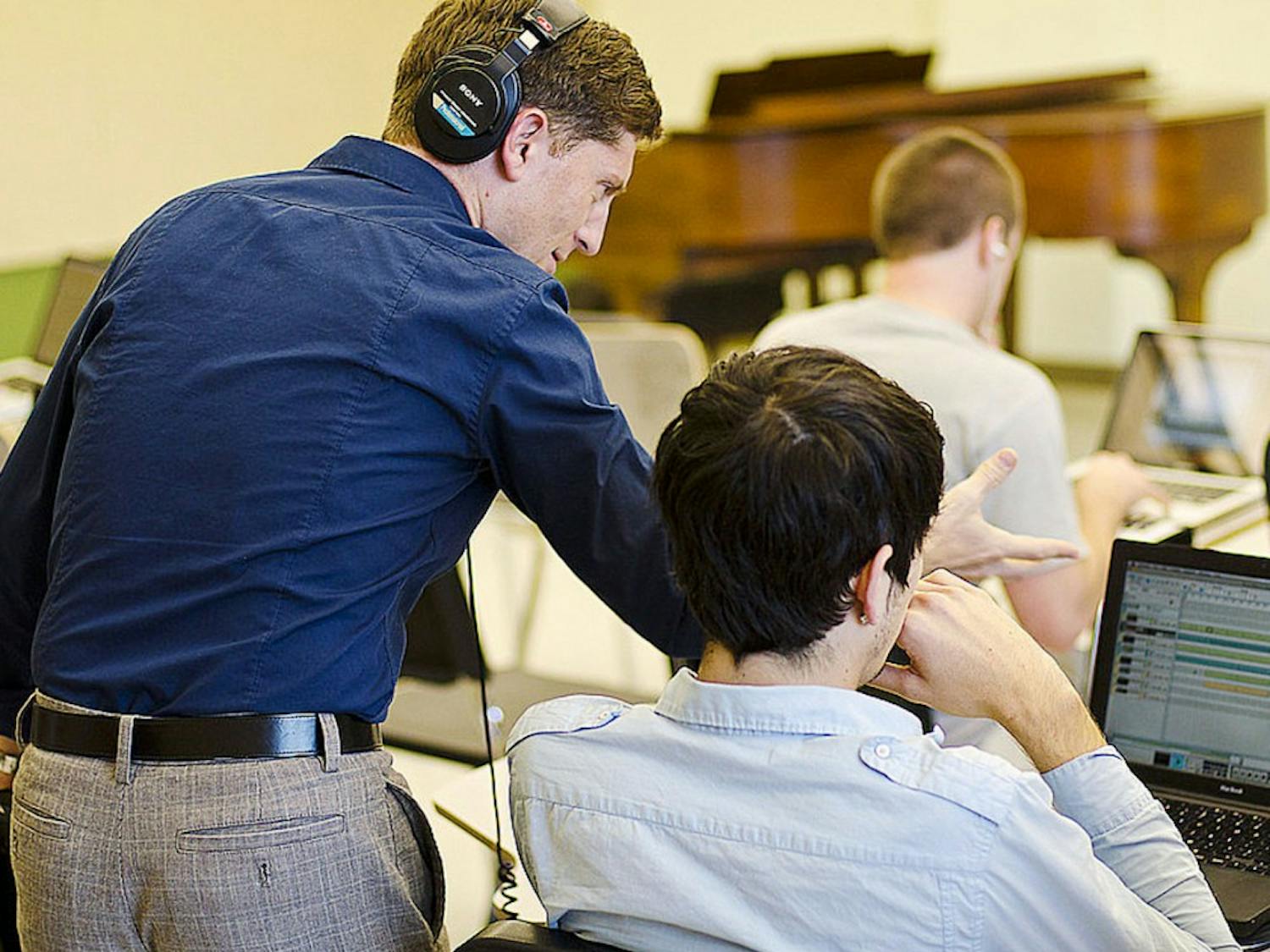 Photo: The beat and beyond: UNC students learn how to create and produce their own beats in a new class (Joseph Chapman)