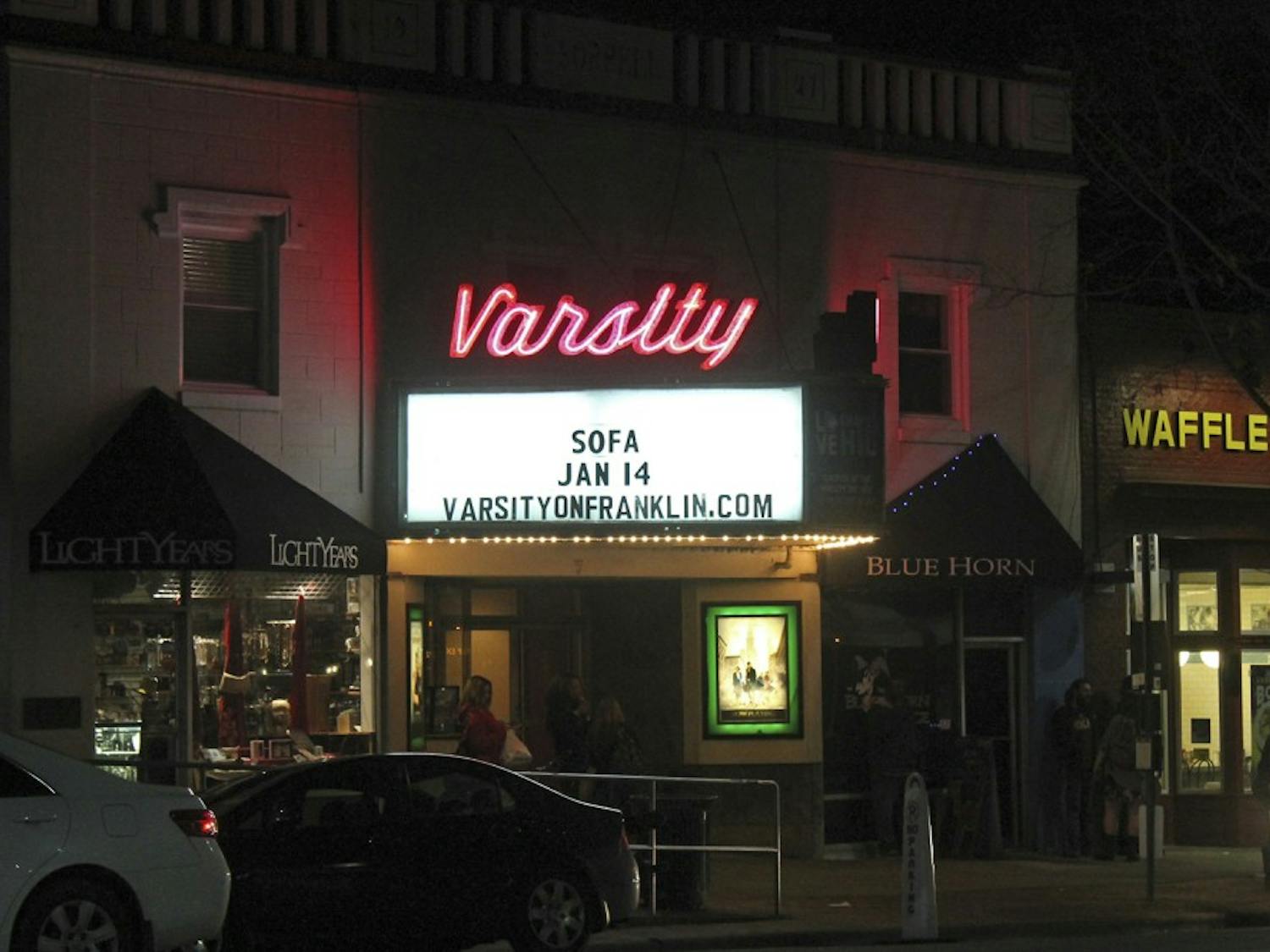 The Varsity Theatre is hosting a viewing party for the UNC-Duke game