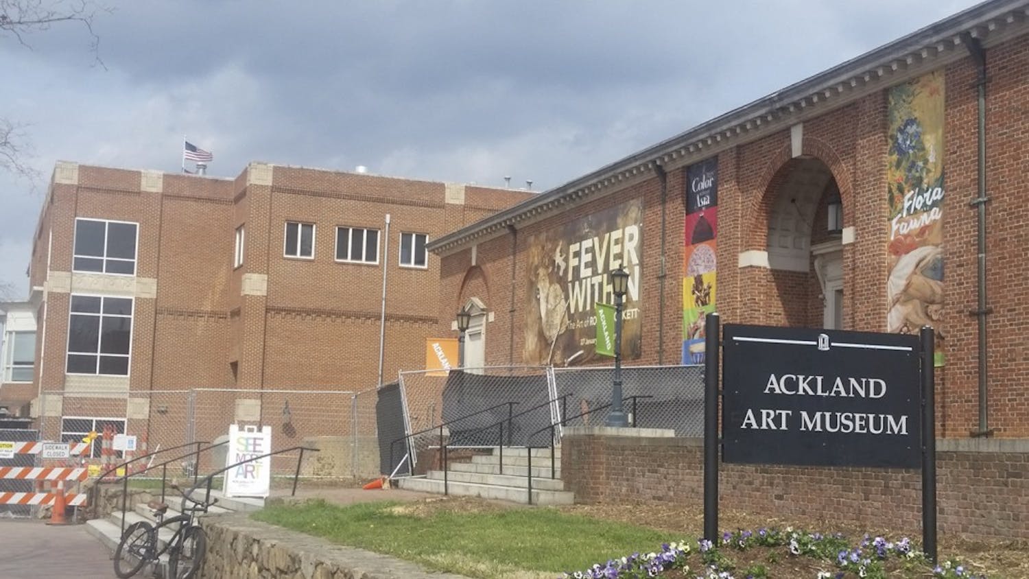 The Ackland Art Museum is closing for 13 days for construction.