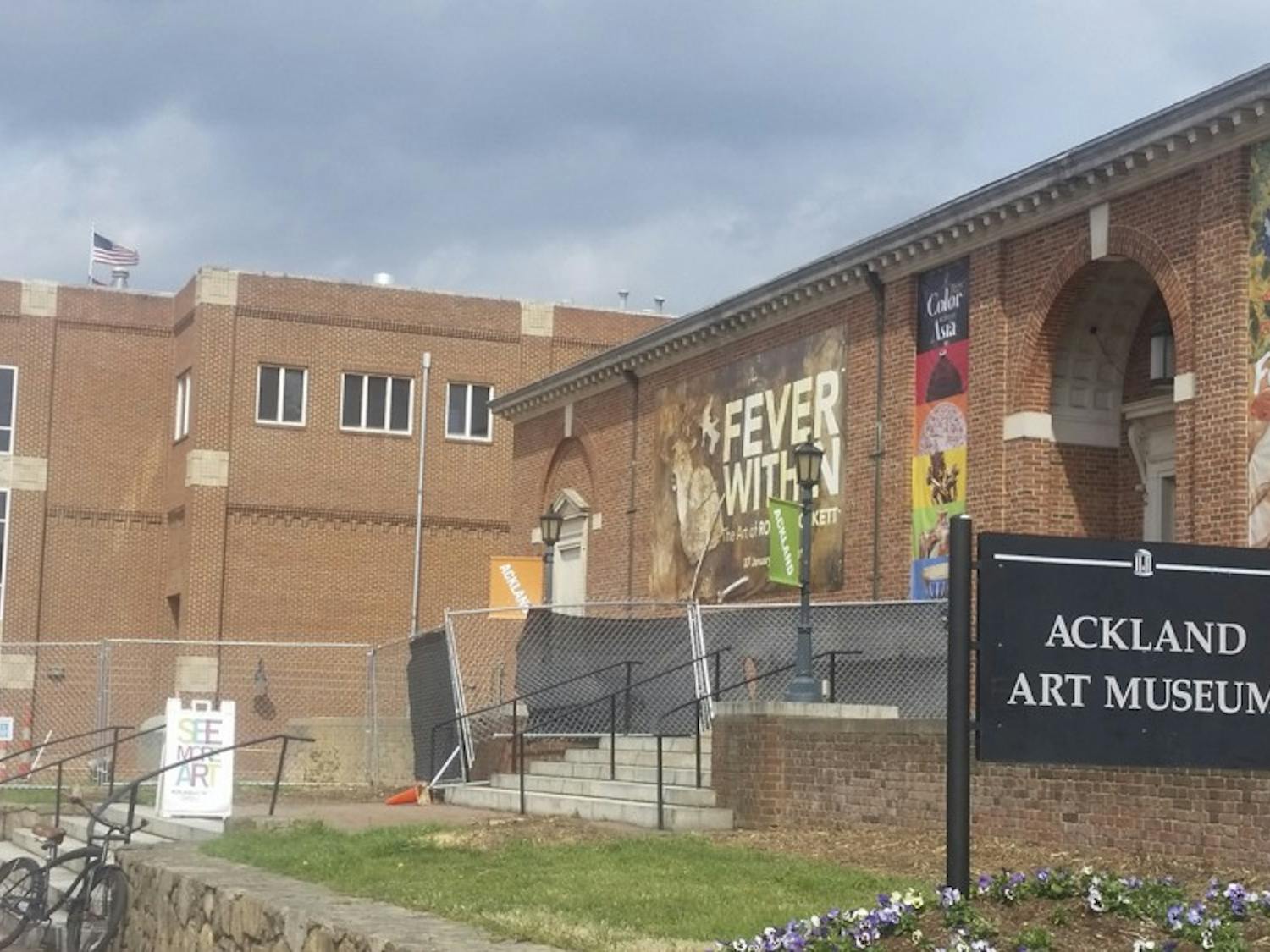 The Ackland Art Museum is closing for 13 days for construction.