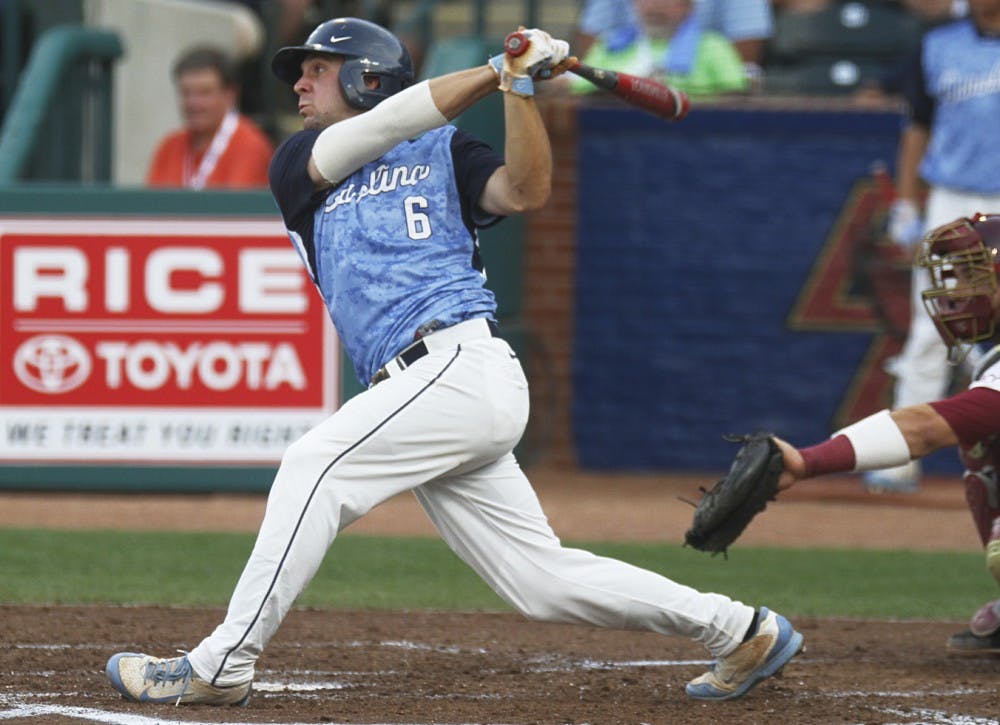 UNC lost to Florida State 7-1 in the first round of the ACC Baseball Championship at NewBridge Bank Park in Greensboro.