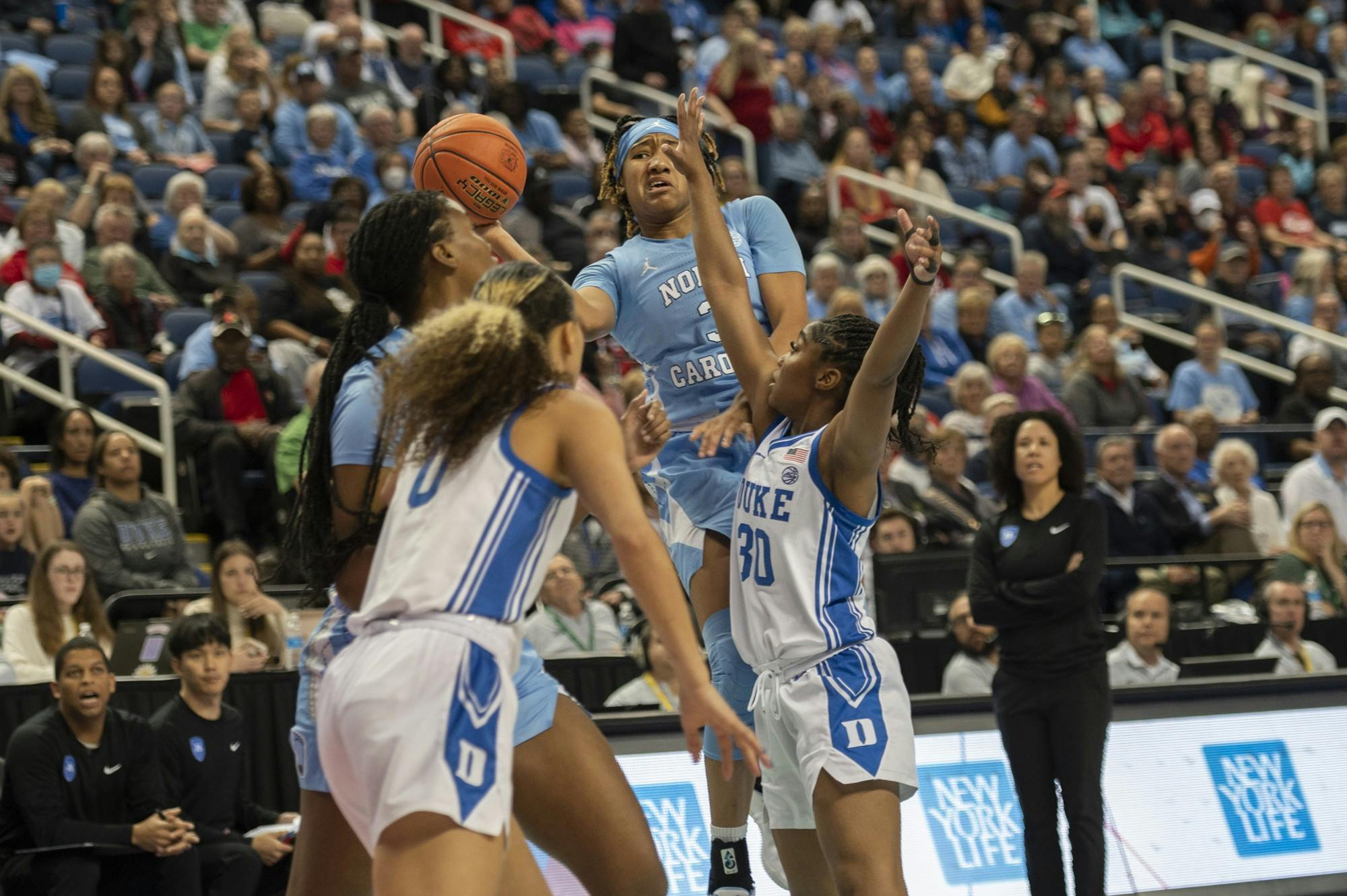 UNC Women's Basketball Falls To Duke In ACC Tournament Quarterfinals ...