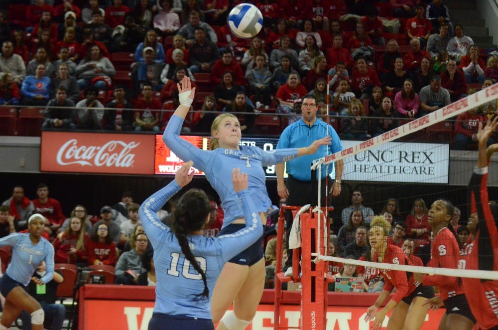 Katherin Esterley volleyball vs NC State