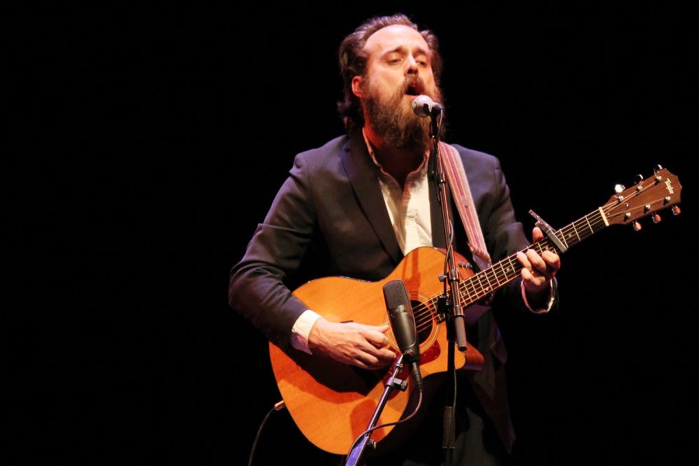Iron and Wine played at Memorial Hall on Wednesday night. The Secret Sisters, a duo from Alabama, opened for him.