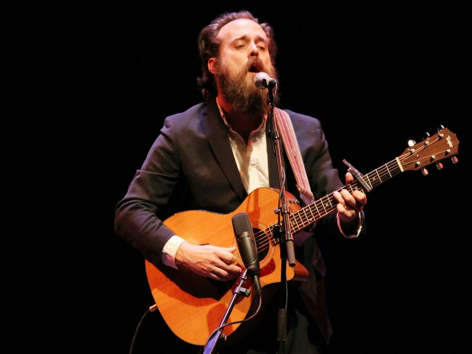 Iron and Wine played at Memorial Hall on Wednesday night. The Secret Sisters, a duo from Alabama, opened for him.