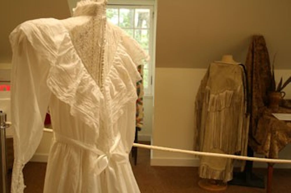 The “Orange County Brides” exhibit, showcasing wedding dresses, will run at the Orange County Historical Museum.