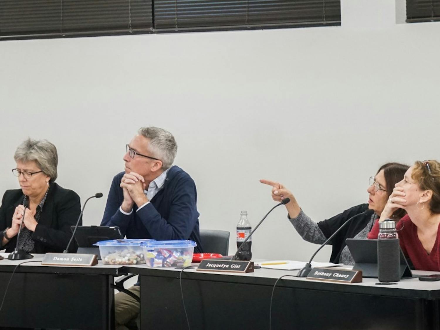 The Carrboro Board of Aldermen discussed numerous conditions for the proposed development on Old Fayetteville Drive on Tuesday, Oct. 22, 2019. 
