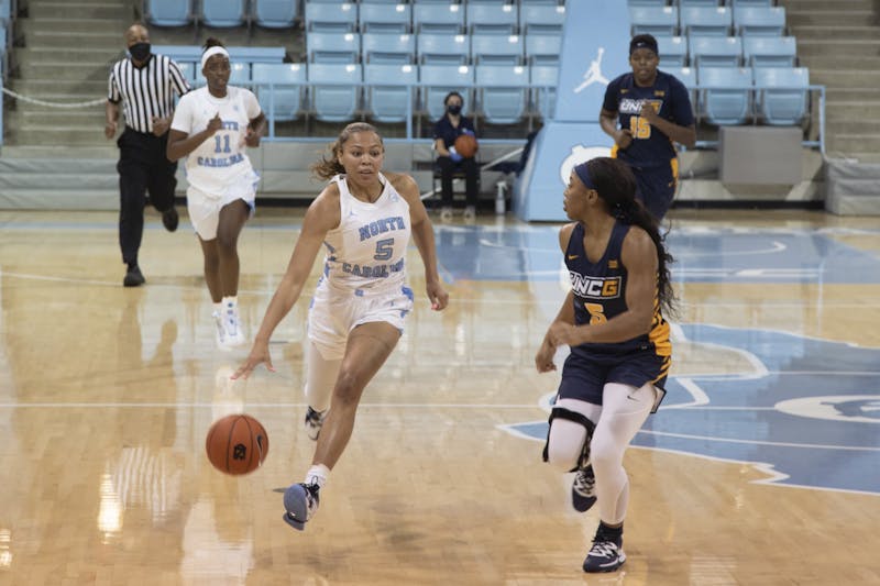 Defense Propels Unc Womens Basketball To 96 35 Rout Over Uncg The