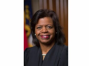 Cheri Beasley was sworn in as the chief justice of North Carolina's Supreme Court on Thursday, March 7, 2019 in Raleigh, N.C. Photo courtesy of the N.C. Judicial Branch.