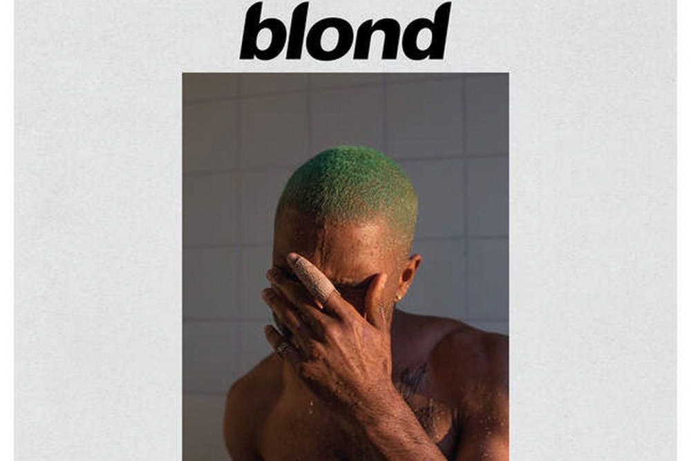 <p>The newest Frank Ocean album, "Blonde"</p>