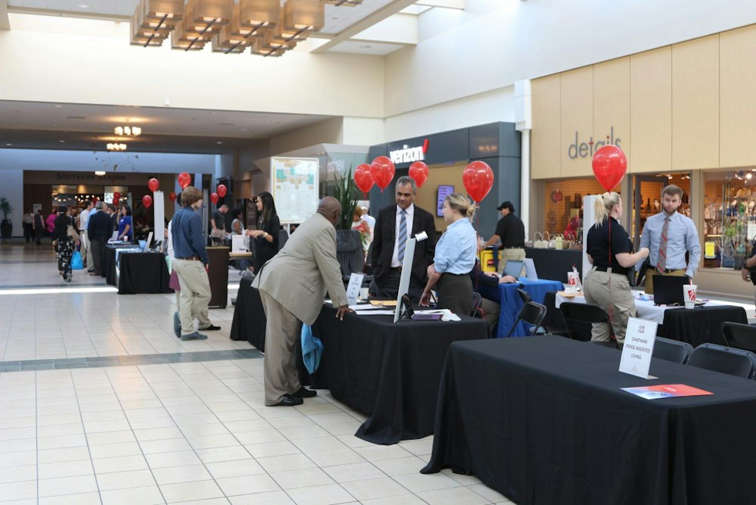 Orange County hosted a job fair in September at University Place in Chapel Hill.&nbsp;
