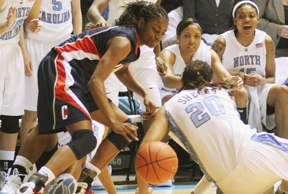 Connecticut came to the Smith Center last season and ripped North Carolina, 88-58. DTH File Photo