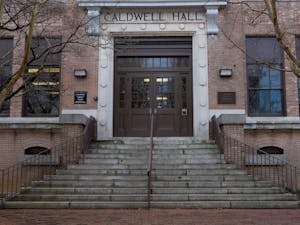Caldwell Hall is pictured on Monday, Jan. 30, 2023.