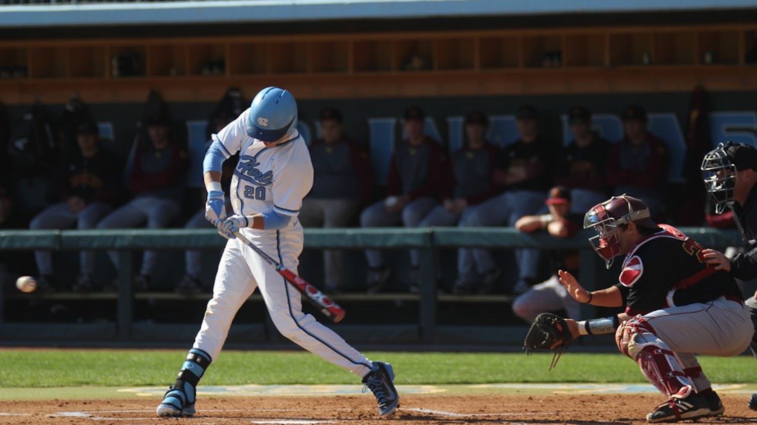 The UNC baseball team faced off against Winthrop on March 26, 2014 at Boshamer Stadium in Chapel Hill, NC. Winthrop emerged victorious by a score of 3-1. 