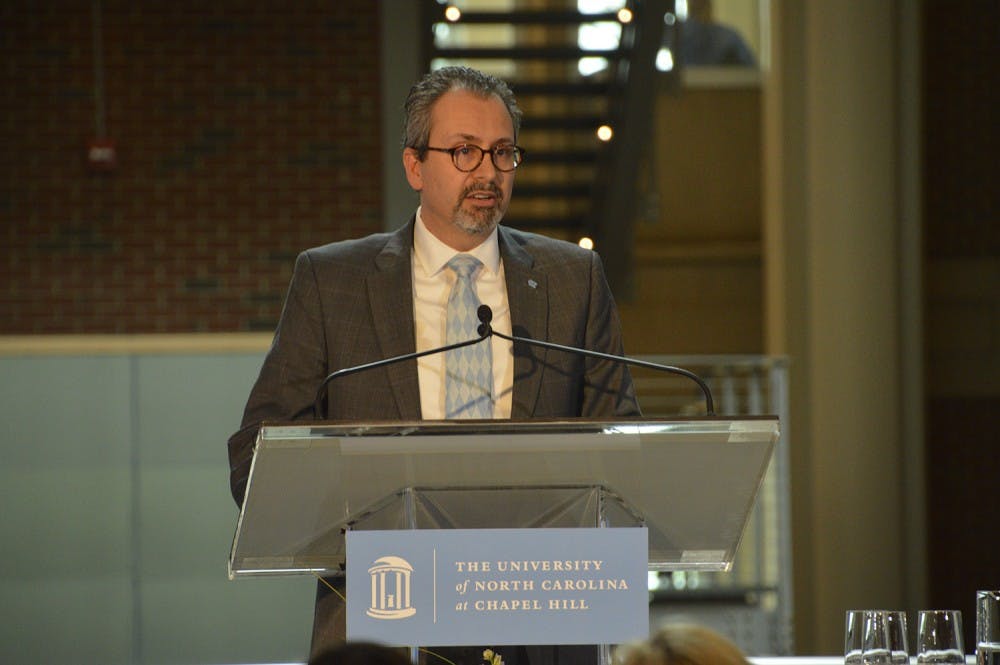 <p>Scott De Rossi recently named the 8th dean of the UNC School of Dentistry</p>