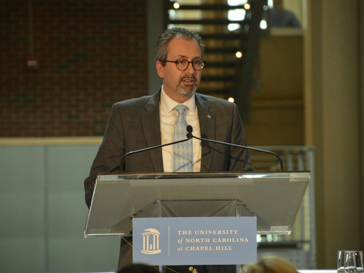 Scott De Rossi recently named the 8th dean of the UNC School of Dentistry