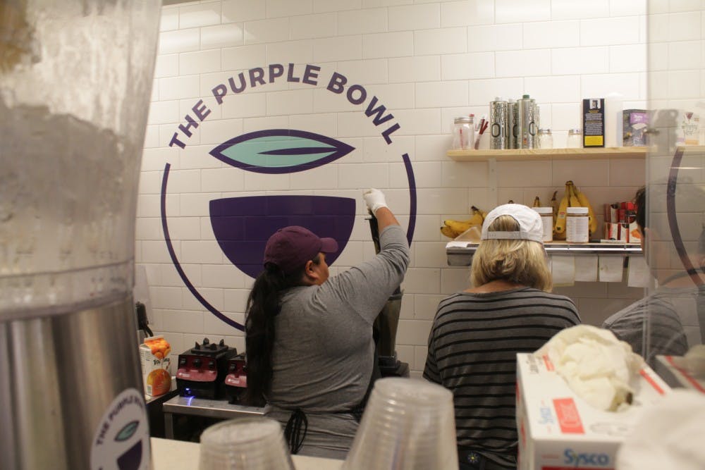 <p>Açaí bowls have come to Franklin Street with the opening of The Purple Bowl.&nbsp;</p>