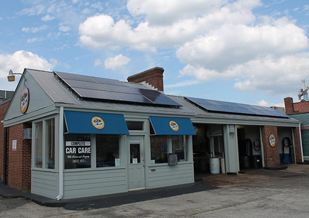 Chapel Hill Tire is one of the first local businesses to install solar panels with Solar Strata. 