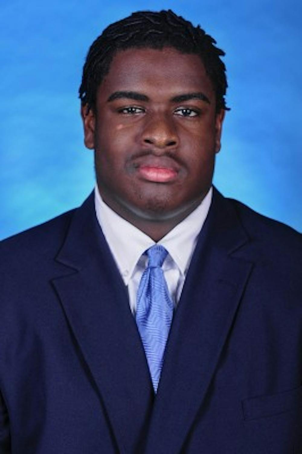 R.J. Prince is a redshirt sophomore offensive tackle for North Carolina.