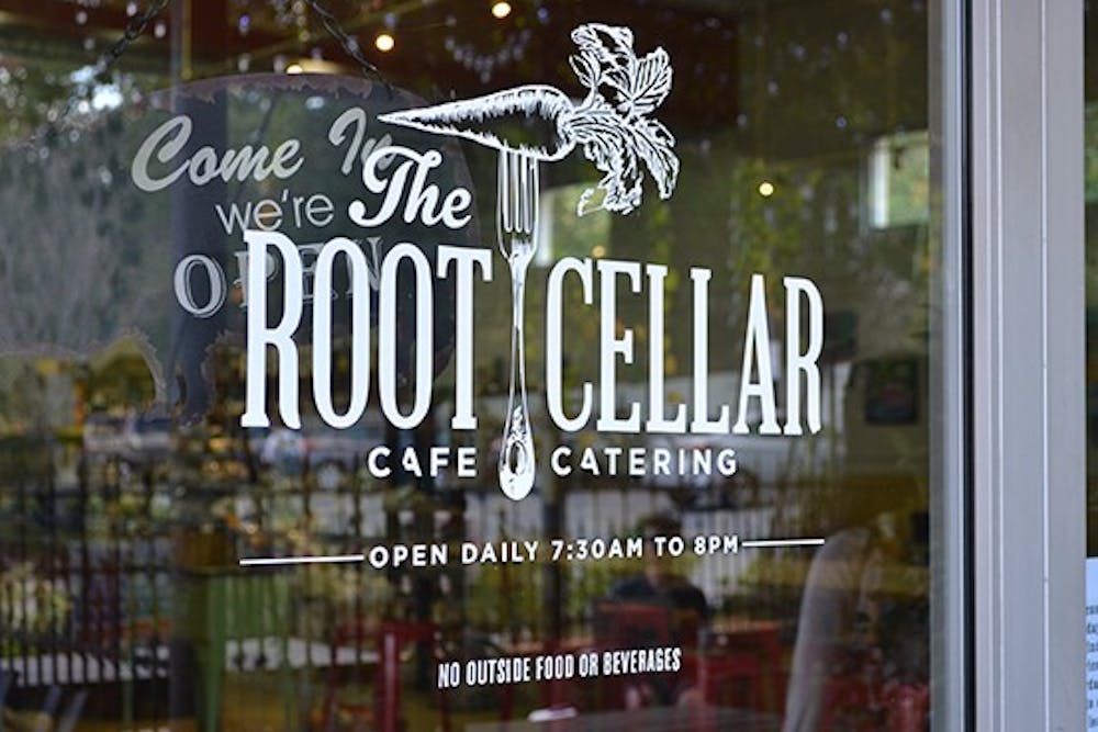 The Root Cellar is a café serving made-from-scratch breakfast and lunch foods. 