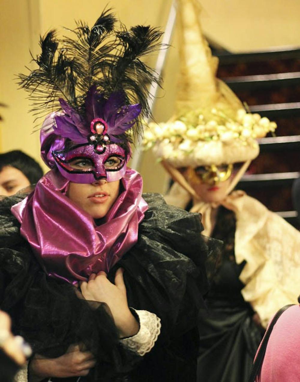 	The animal sanctuary Goathouse Refuge held a Venetian Carnevale to raise money. Lindsay Patton dressed up for the event.