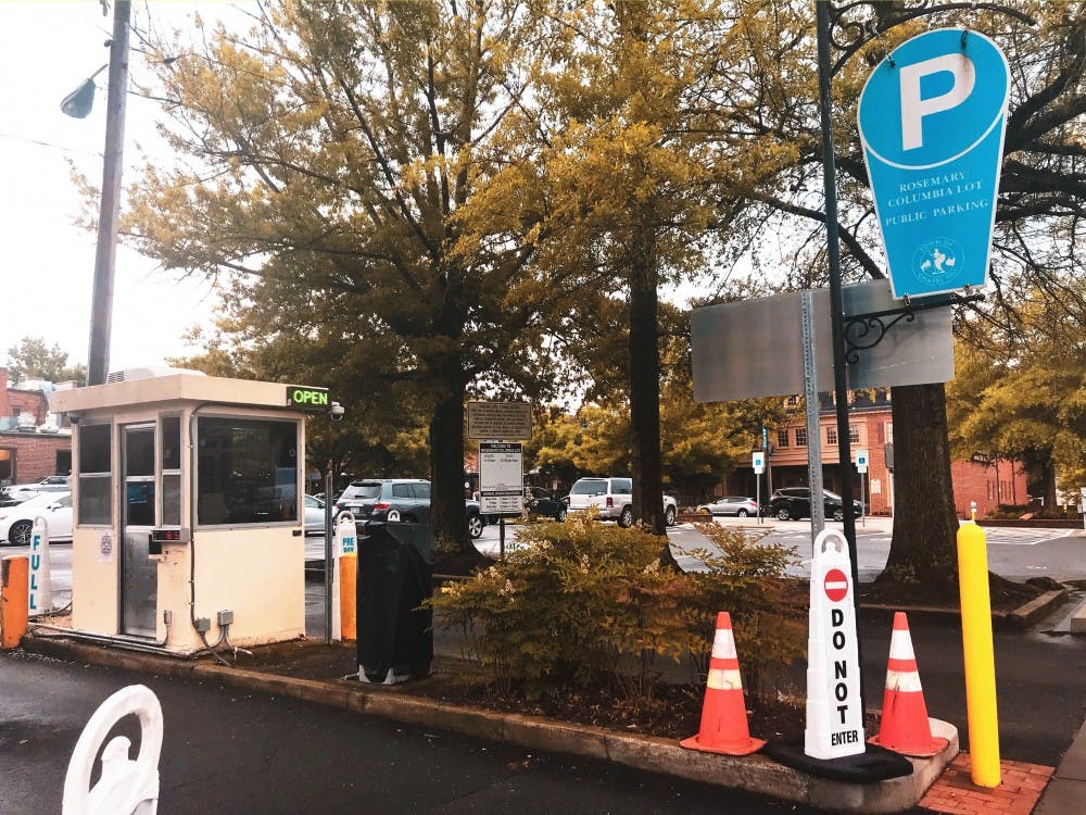 The Town of Chapel Hill's parking lots are transitioning to a pre-paid system.