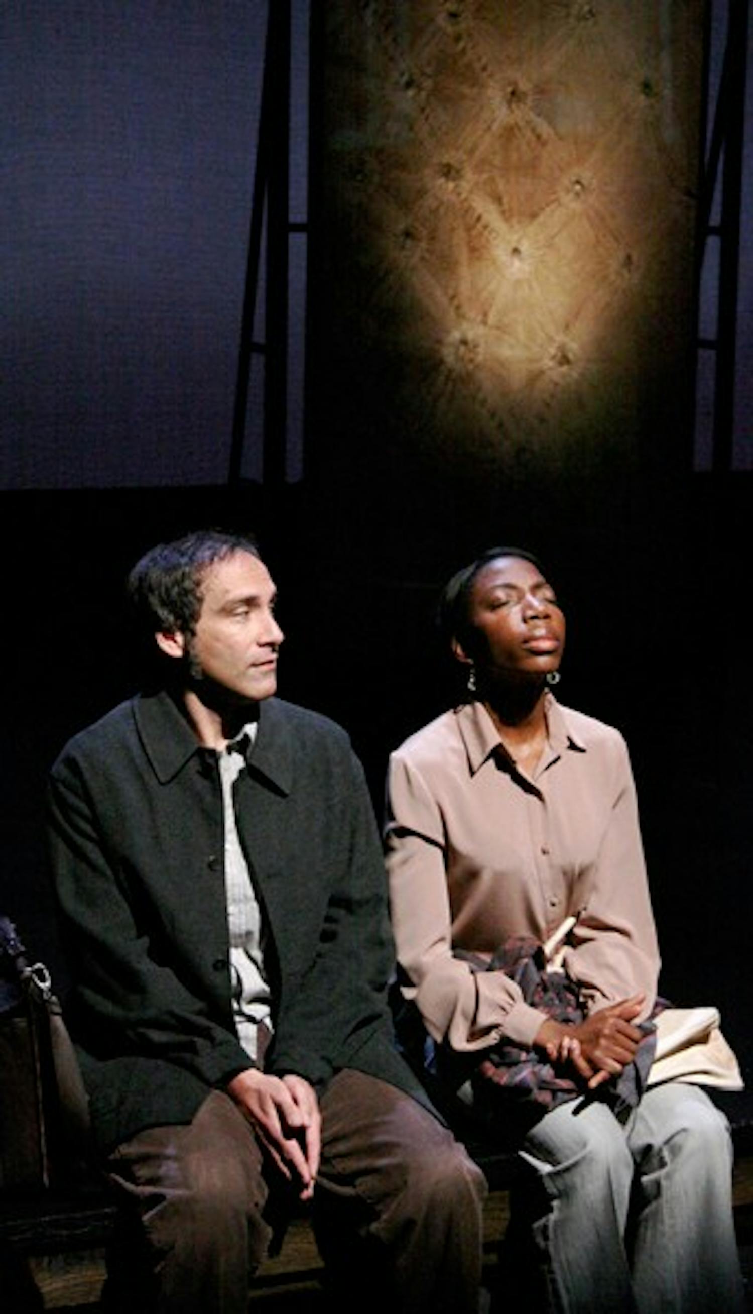Garth Petal and Joy Jones portray Simon and Juliettea "...a Young Lady from Rwanda.” Courtesy of Connie Mahan