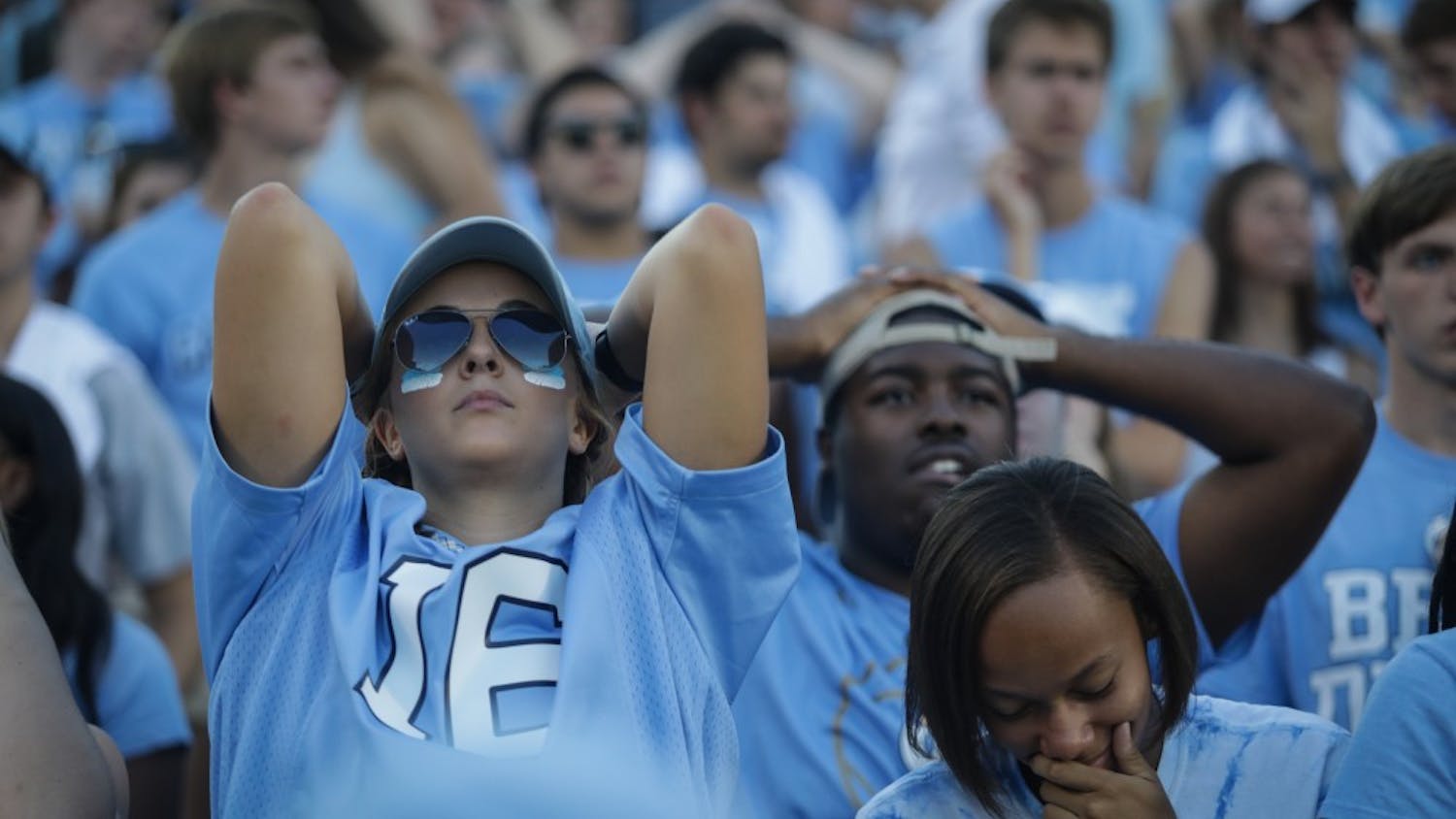 Disappointed UNC fans