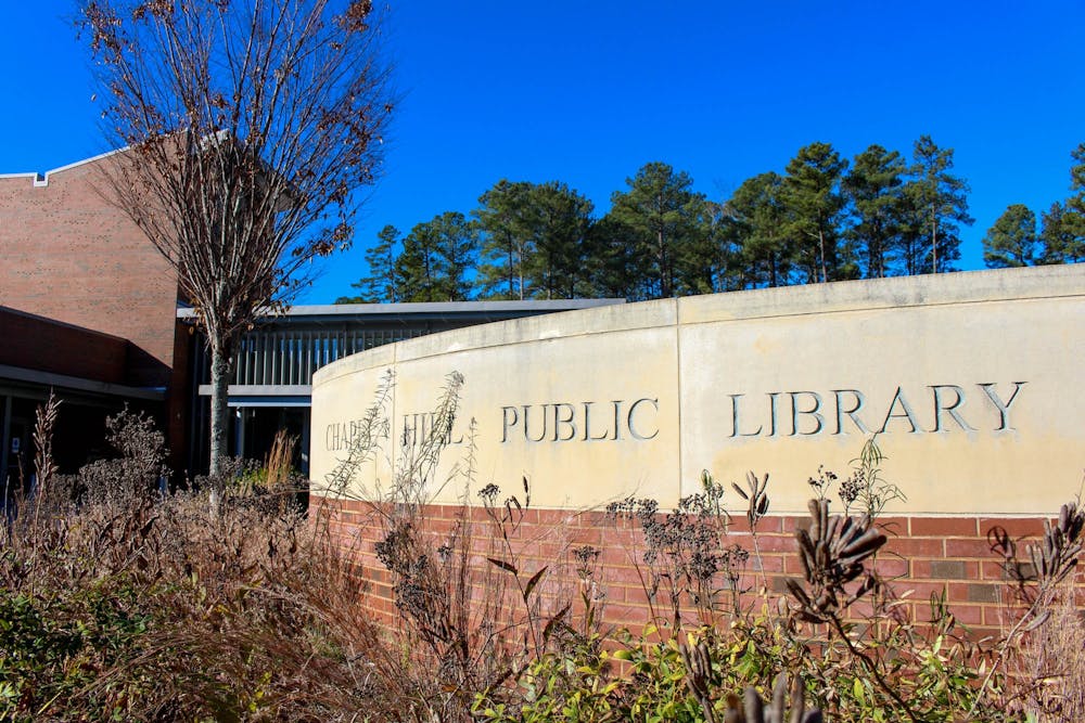 Local libraries are a staple in many communities, like the Chapel Hill Public Library, pictured here on Monday, Nov. 21, 2022.
