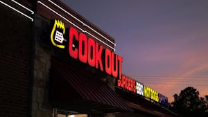 Cook Out may be coming to Chapel Hill soon. A Durham location of the fast food chain is pictured on June 10, 2022.