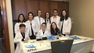 UNC student pharmacists are celebrating American Pharmacists Month, which falls in October. Photo courtesy of Megan Byrne.&nbsp;