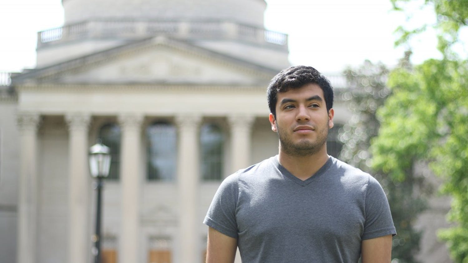 Eddy Fernandez, a first-year student hoping to major in Health Policy and Management, is a Carolina Covenant Scholar. The Covenant program makes education affordable for Carolina undergraduate students from low-income families. 