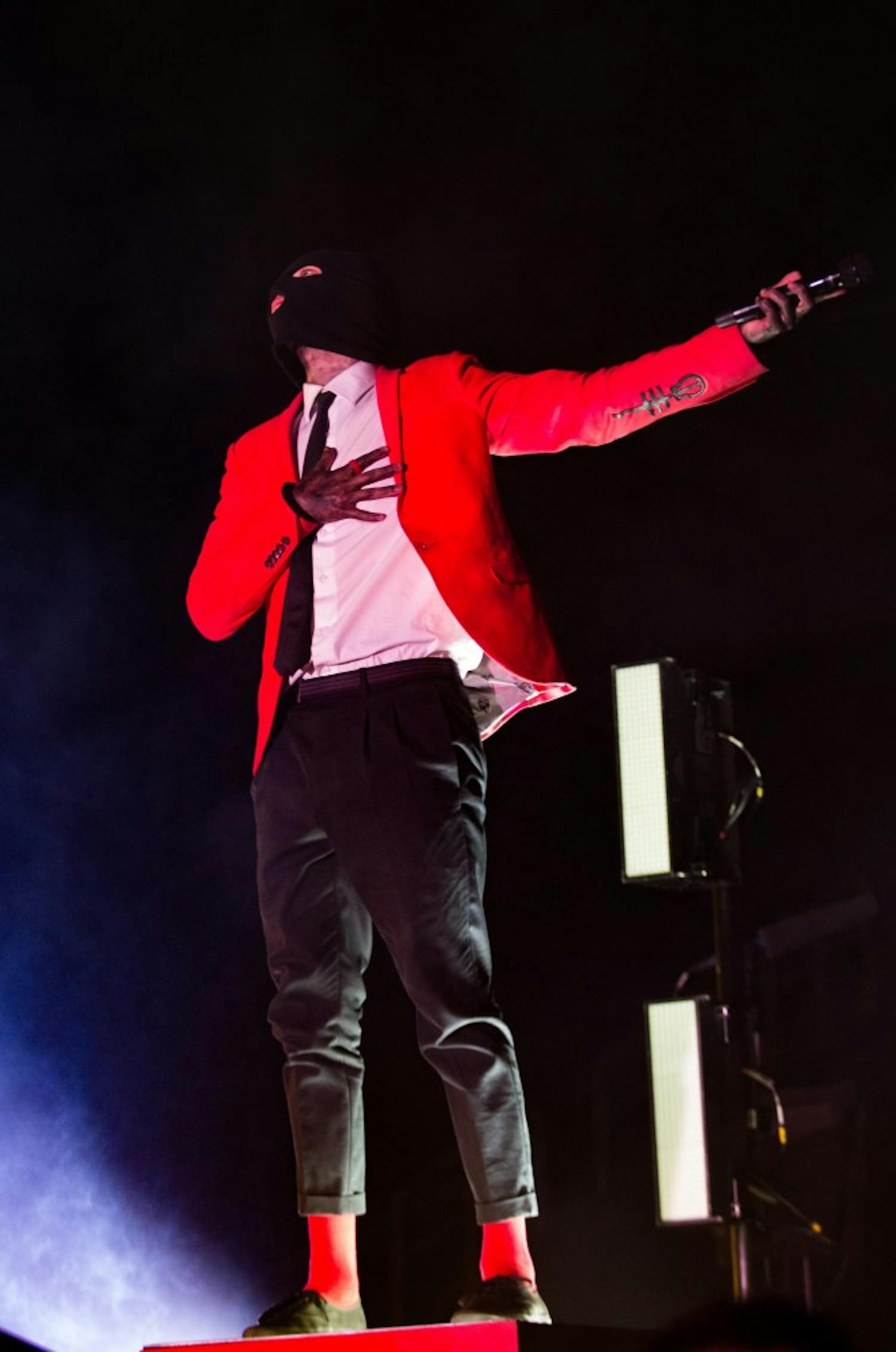 Twenty One Pilots and openers Judah and the Lion and Jon Bellion at Greensboro Coliseum Complex, Feb. 25, 2017.