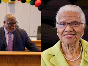 James E. Williams Jr. and Delores P. Simpson, the recipients of the 2023 Pauli Murray Award, are pictured.
Photo Courtesy of Tony Farrell.