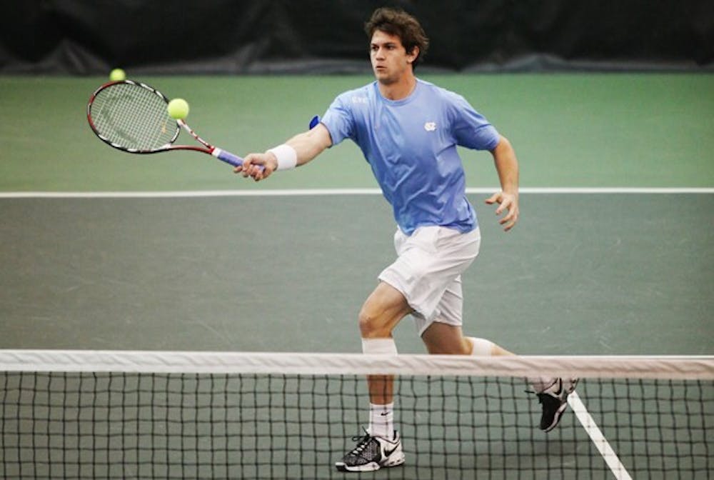 North Carolina’s Clay Donato didn’t find much resistance Sunday.  DTH/Will Cooper
